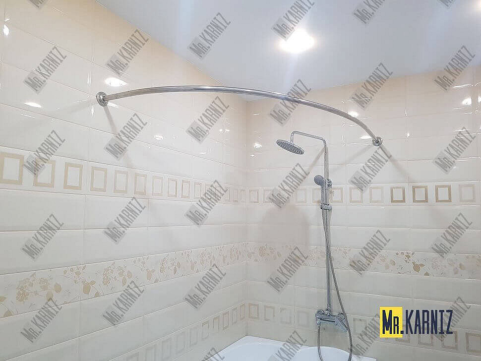 Карниз для ванны Santek Ибица 160х100 Усиленный 20 мм MrKARNIZ фото 8