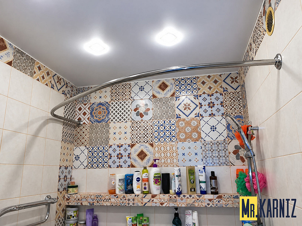 Карниз для ванны 1 MarKa Catania 160х110 Усиленный 25 мм MrKARNIZ фото 12