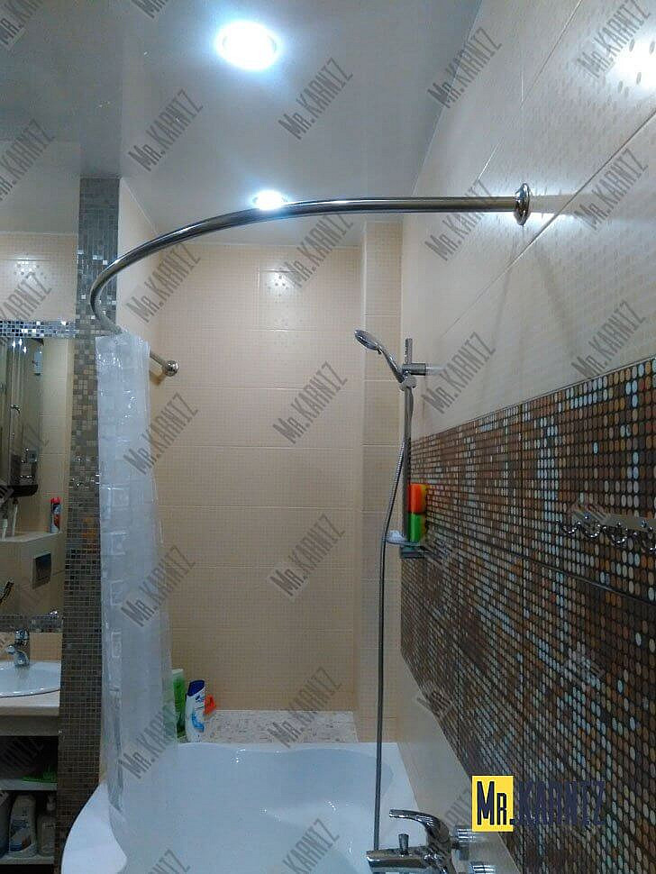 Карниз для ванны Royal Bath AZUR 150 Усиленный 20 мм MrKARNIZ фото 14