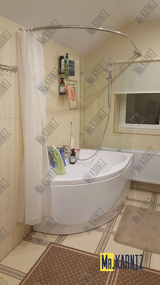 Карниз для ванны Royal Bath AZUR 150 Усиленный 20 мм MrKARNIZ фото 16