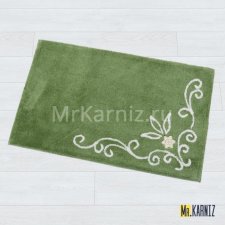 Коврик в ванную LC зеленый