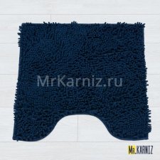 Коврик для туалета Люкс синий