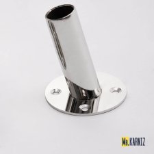 Крепление для карниза проточенное 76 градусов 10 см