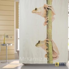 Штора для ванной TREE FROG Лягушки