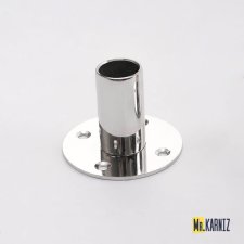 Крепление для карниза проточенное 90 градусов 5 см