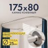 Карниз для ванны Овальный 175x80 с разрывом, крепление шпилька фото 1